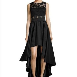 Evening gown black lace